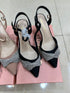 Luxury Style Rhinestone Pointed Toe Stiletto